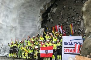 Norwegen - Durchschlag im Bergener Ulrikentunnel